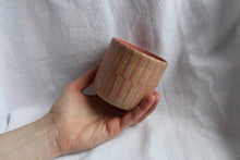 Load image into Gallery viewer, Stripe Cup - Pink
