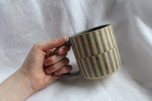 Load image into Gallery viewer, Stripe Mug - Grey
