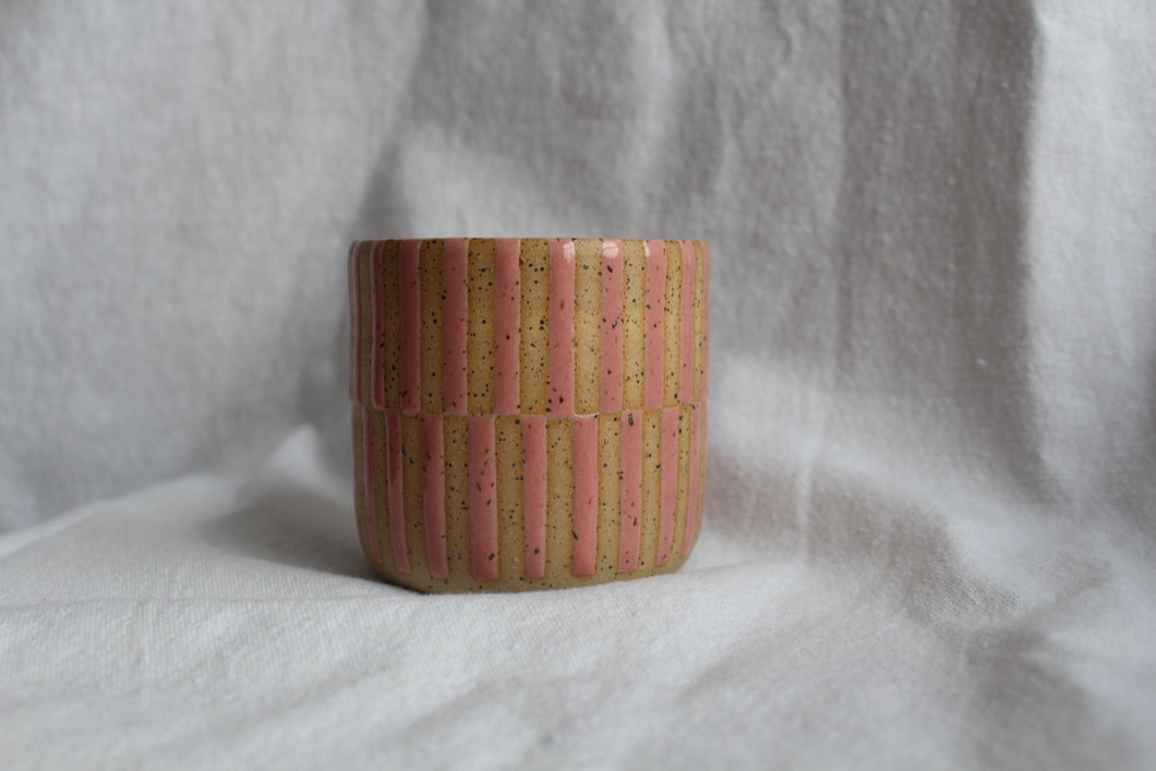 Stripe Cup - Pink